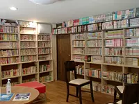 Centre de la bibliothèque de mangas