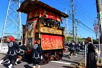 Point culminant du festival Shinko de Danjiri