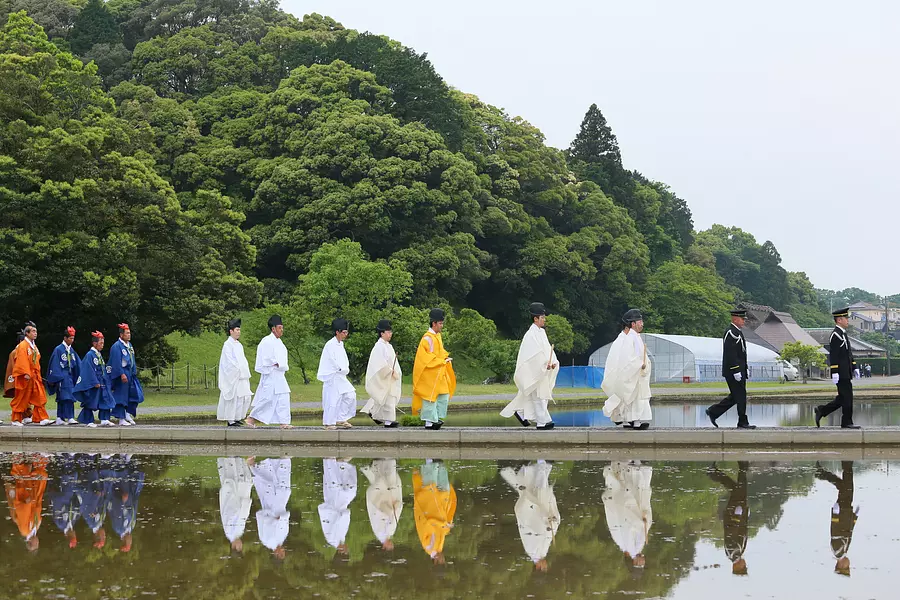 神田御田植初 【伊勢神宮 神宮神田】