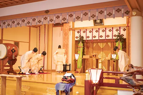 【頭之宮四方神社】　師走の大祓