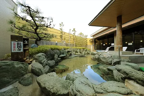 open-air bath