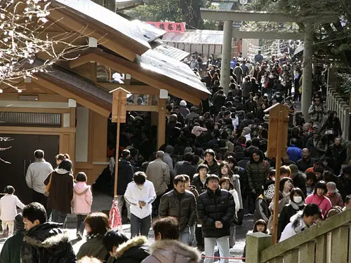 多度大社 初詣