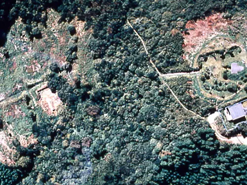 Ruinas de la cumbre de Ryozan