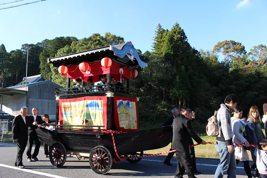 Festival de Otoño del Santuario tanao Funakata Danjiri