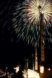 手力神社奉納花火