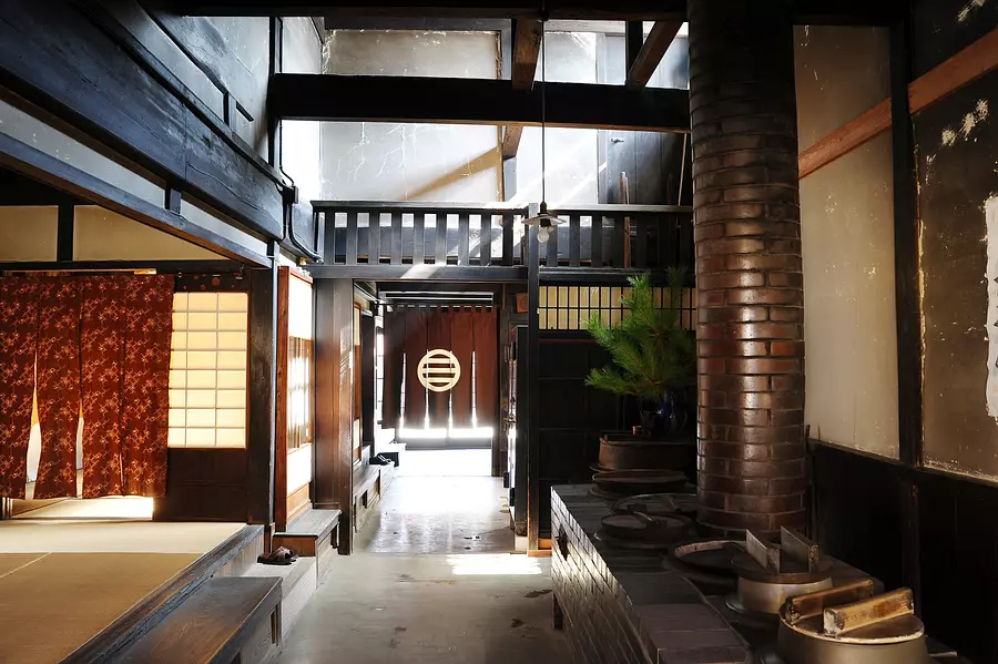 Vue intérieure (ancienne famille Hasegawa Jirobei)