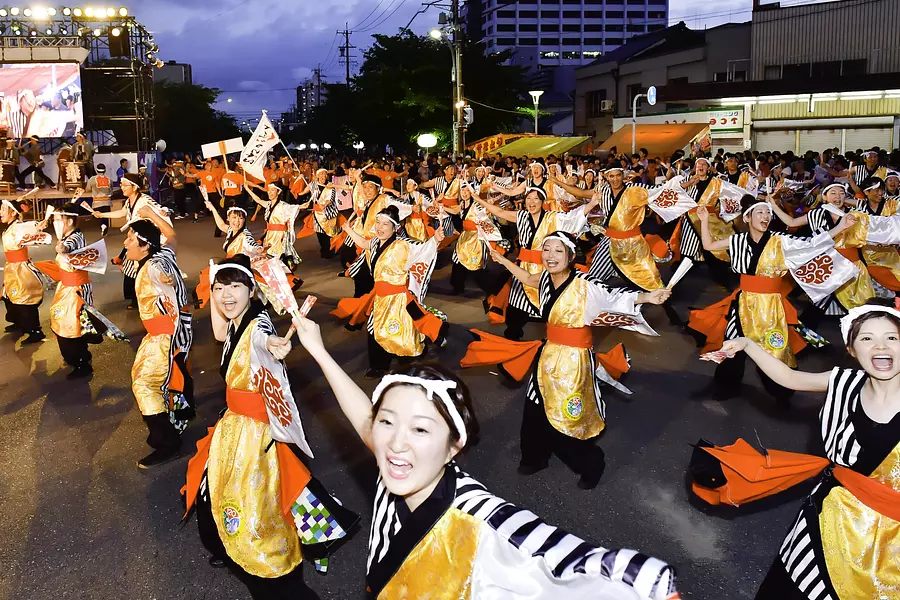 오사카시 축제 : 콘테스트 오도리 축제