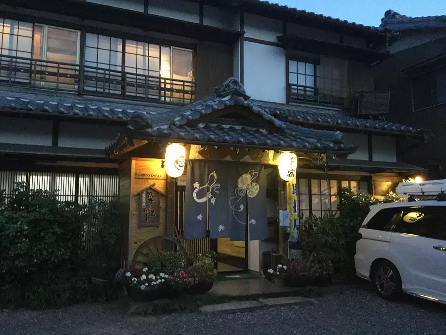 Sake brewery and local fish inn Momotaro