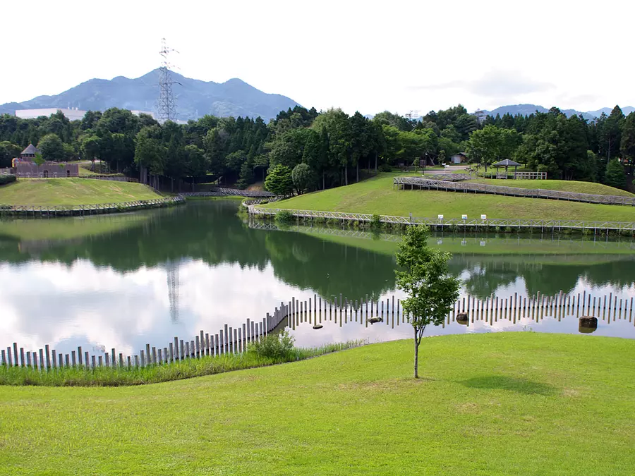 Kameyama Sunshine Park, étang et excursion ②