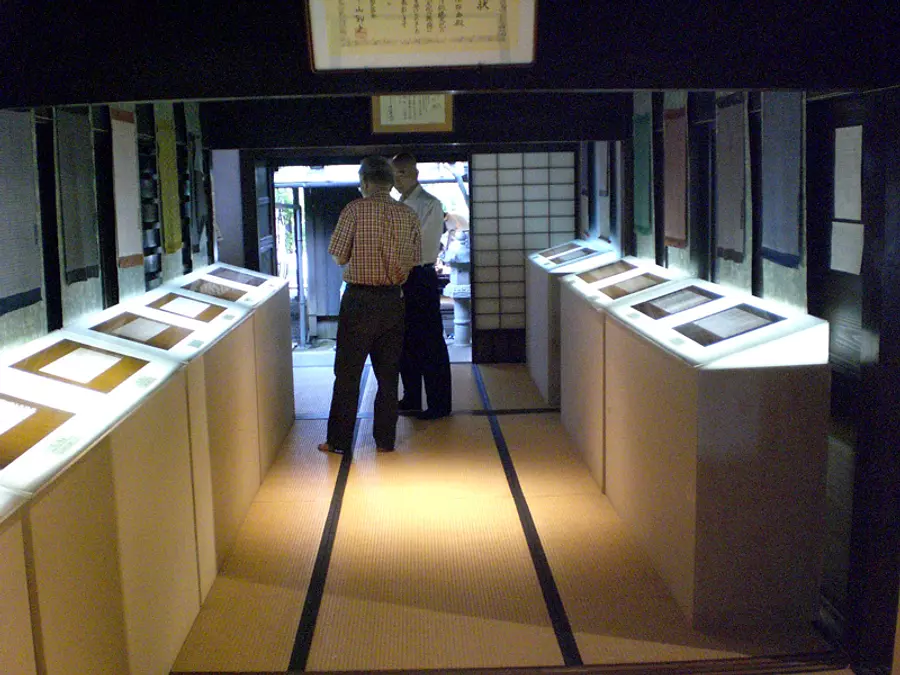 Escenografía de exposición del museo.