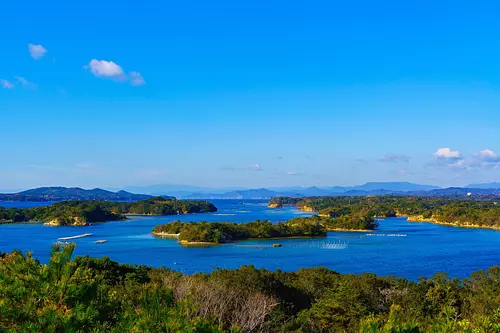 Vista desde la plataforma de observación de Kirigaki