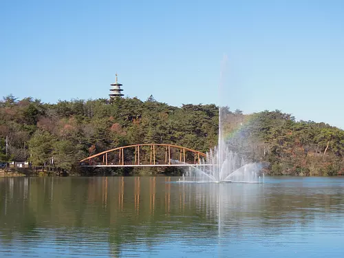 いなべ公園　噴水