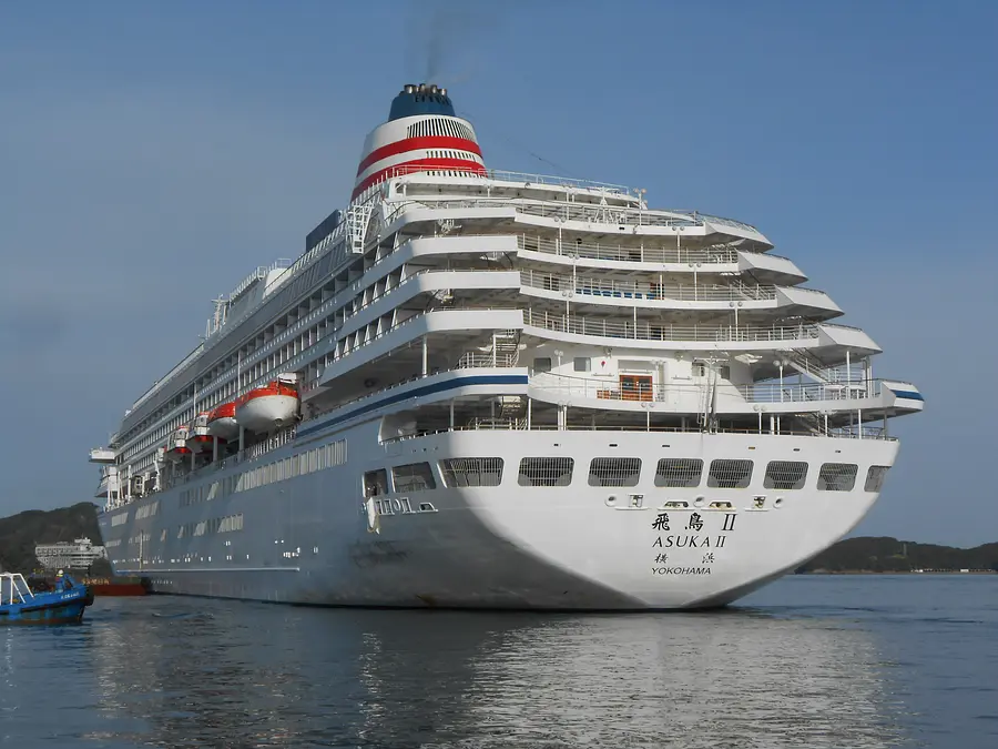 Japan's largest cruise ship "Asuka II" will call at Toba Port on August 18th! !
