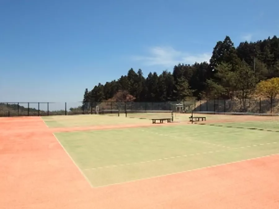 Cancha de tenis Menard Aoyama Resort
