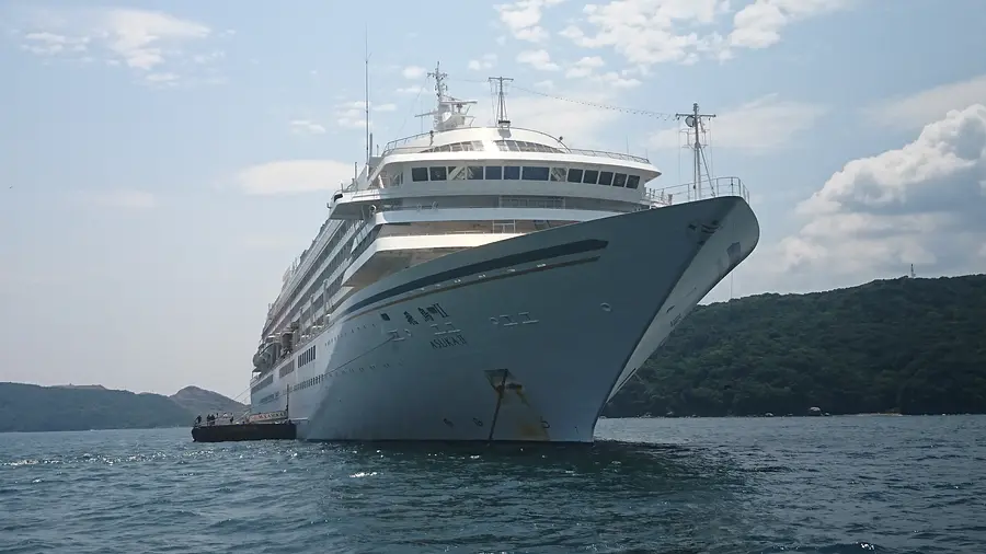 Japan's largest cruise ship "Asuka II" will call at Toba Port on August 18th! !