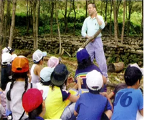 Visite de culture du Shiitake (visite sociale)