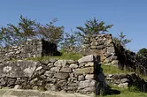 Ruines du château d&#39;Akagi (parc du château d&#39;Akagi) et ruines du terrain d&#39;exécution du col de Tahirako