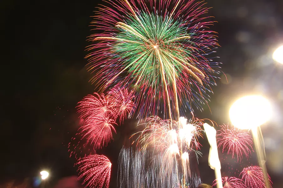 Toba Minato Festival Fireworks