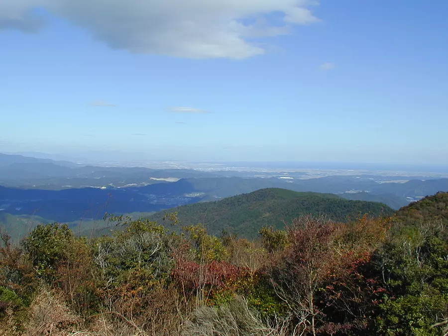 Vue depuis le mont Shichidodake①