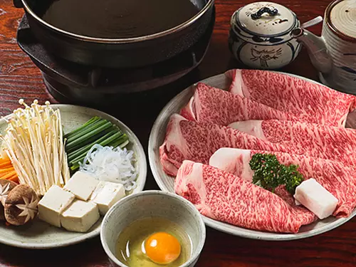 Meat Doraku Nishimura Sukiyaki