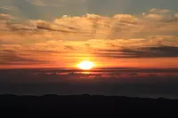 伊勢志摩 e-POWER ROAD（伊勢志摩スカイライン）　朝熊山頂展望台からの初日の出遙拝