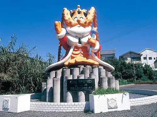 Statue du roi du homard d&#39;Ise