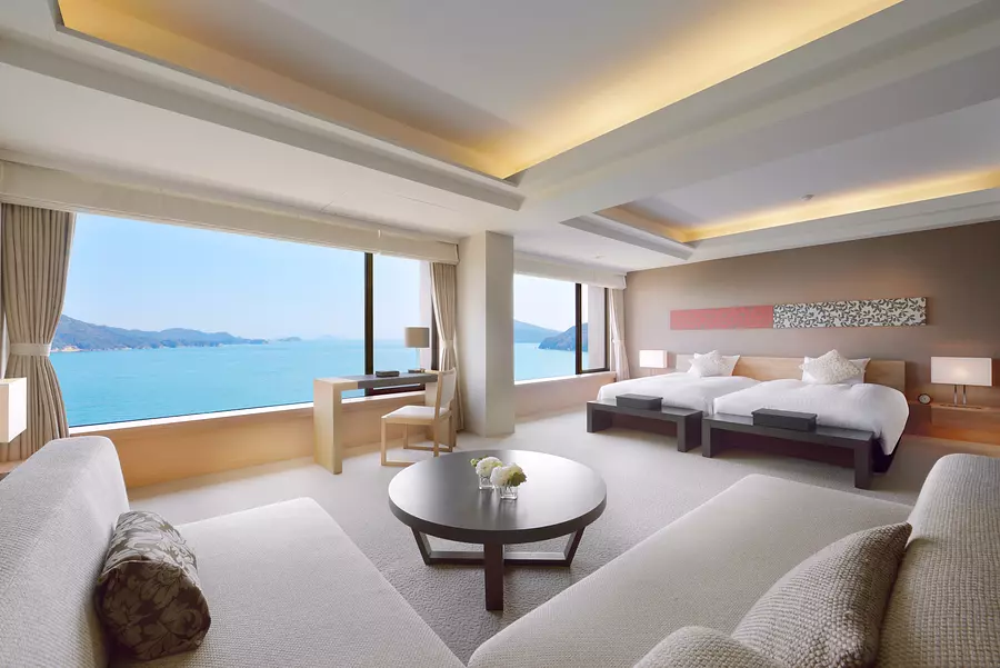 Hôtel Toba Kokusai : Chambre Suite avec vue sur l'océan
