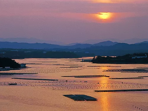 Nishiyama Mojogaoka/Vue du soir