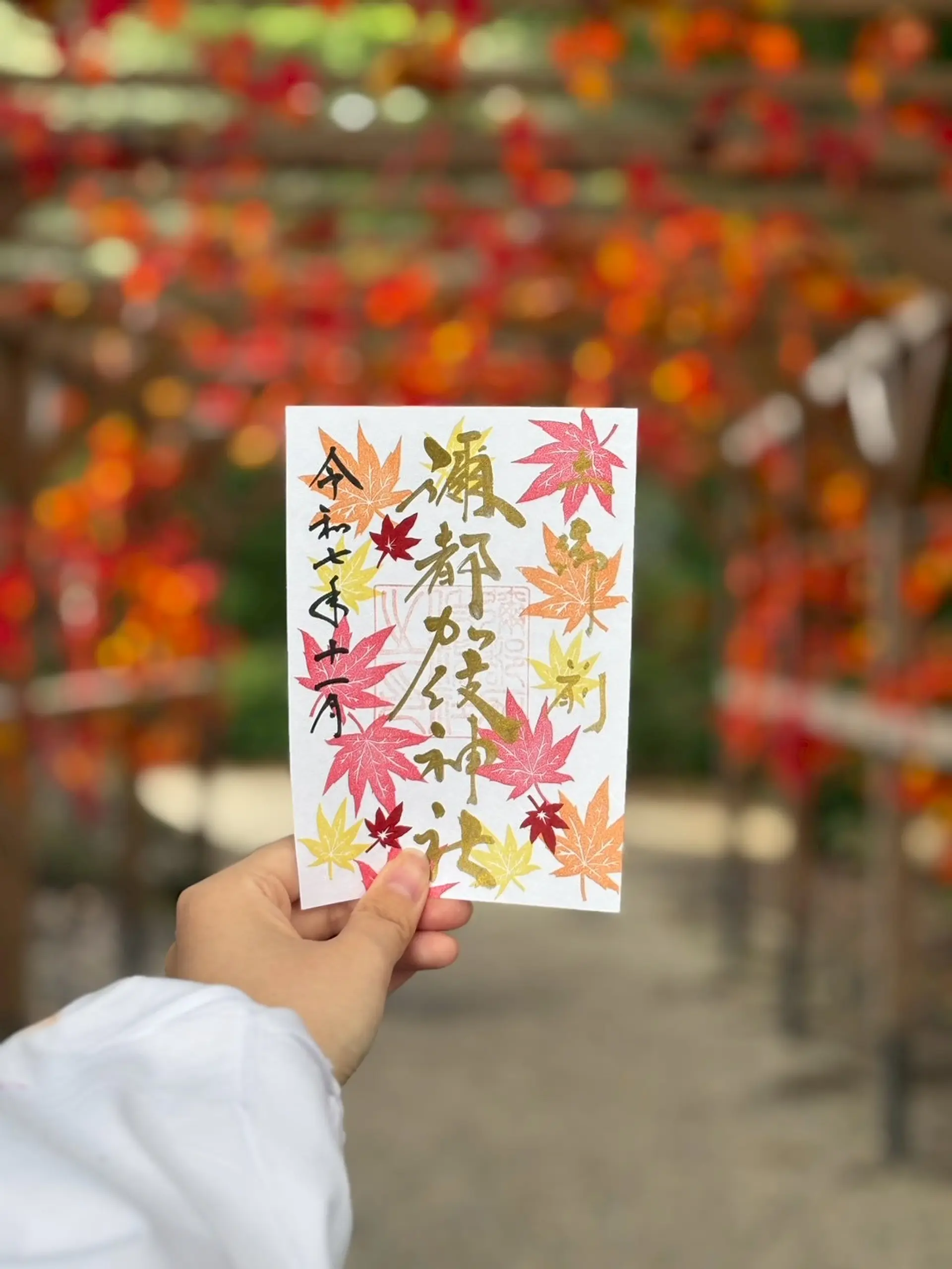 彌都加伎神社11月の御朱印