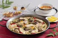 シン・パエリャ伊勢志摩ホワイト～伊勢まだいと的矢かきのパエリャ～