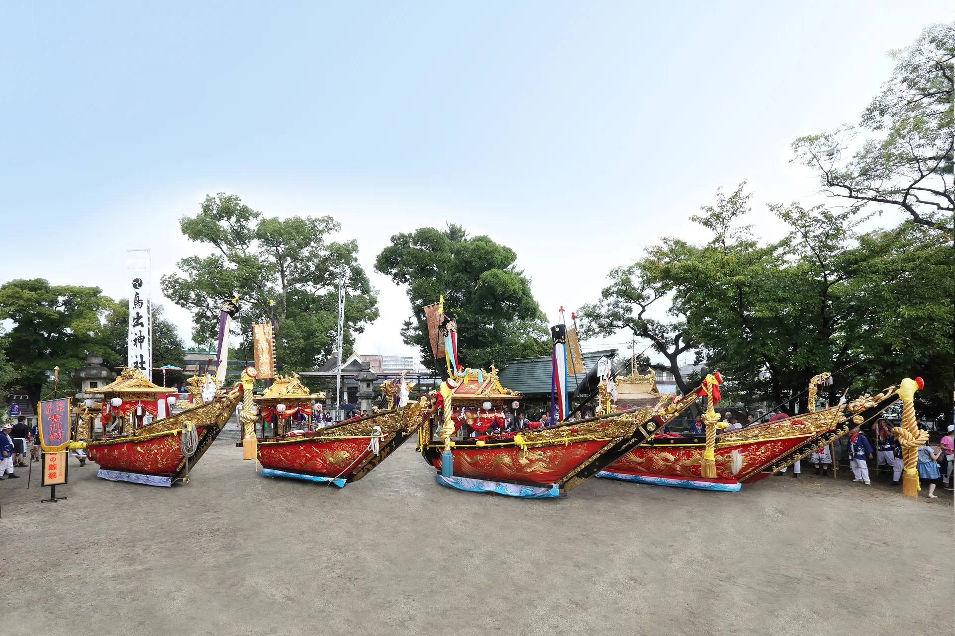鯨船の山車が見たい!