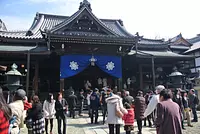 [Okadera Yamatsugishoji Temple] Hatsuuma Festival (MatsusakaCity)
