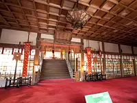 Santuario Aekuni-Jinja /vista interior