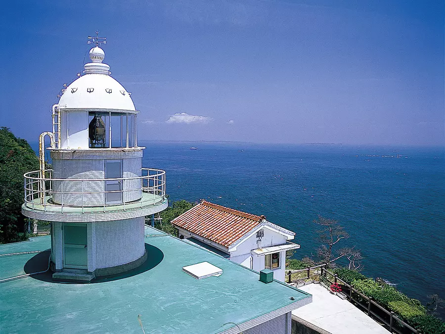 從神島（Kamishima）燈塔眺望的景色