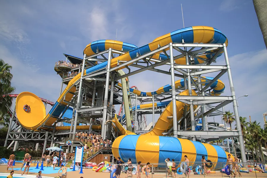 Nagashima Jumbo Seawater Pool One of the world's largest saltwater pools!