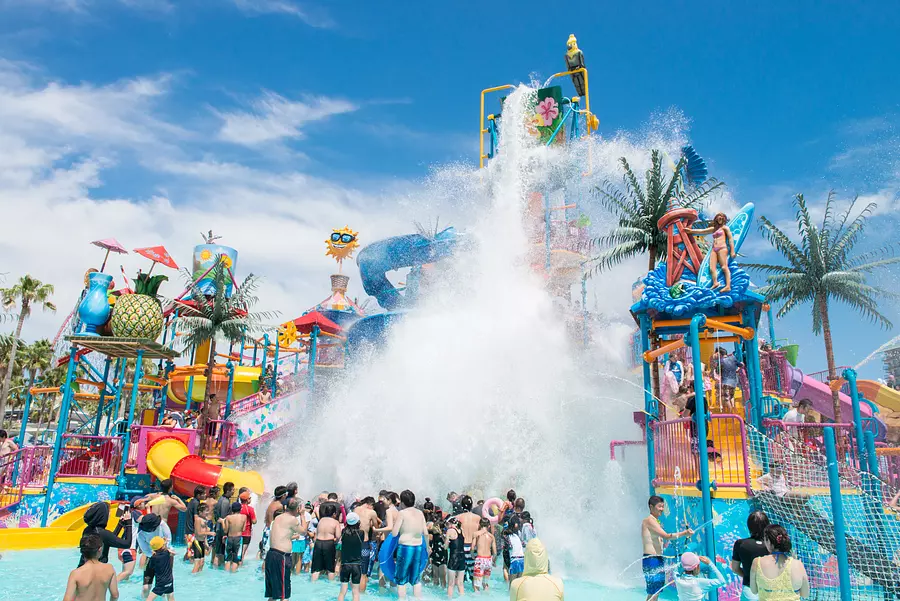 Nagashima Jumbo Seawater Pool ¡Una de las piscinas de agua salada más grandes del mundo!