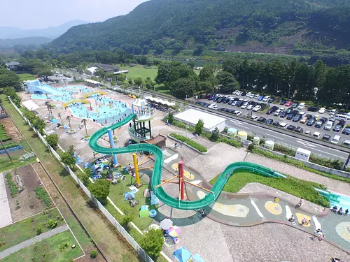 MiyaRiverWataraiPark water pool/mirror