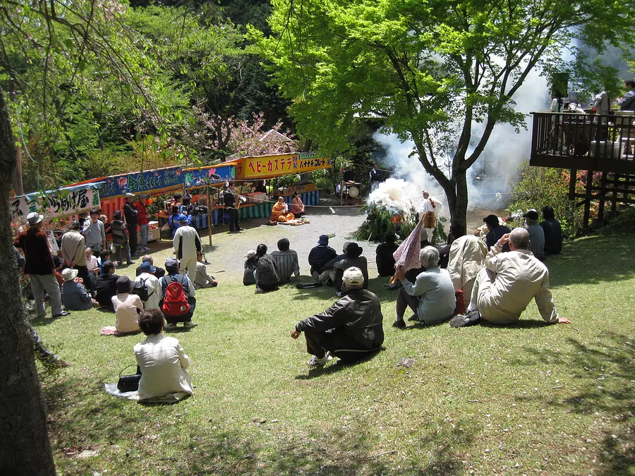 Festival des azalées Arataki Fudoson