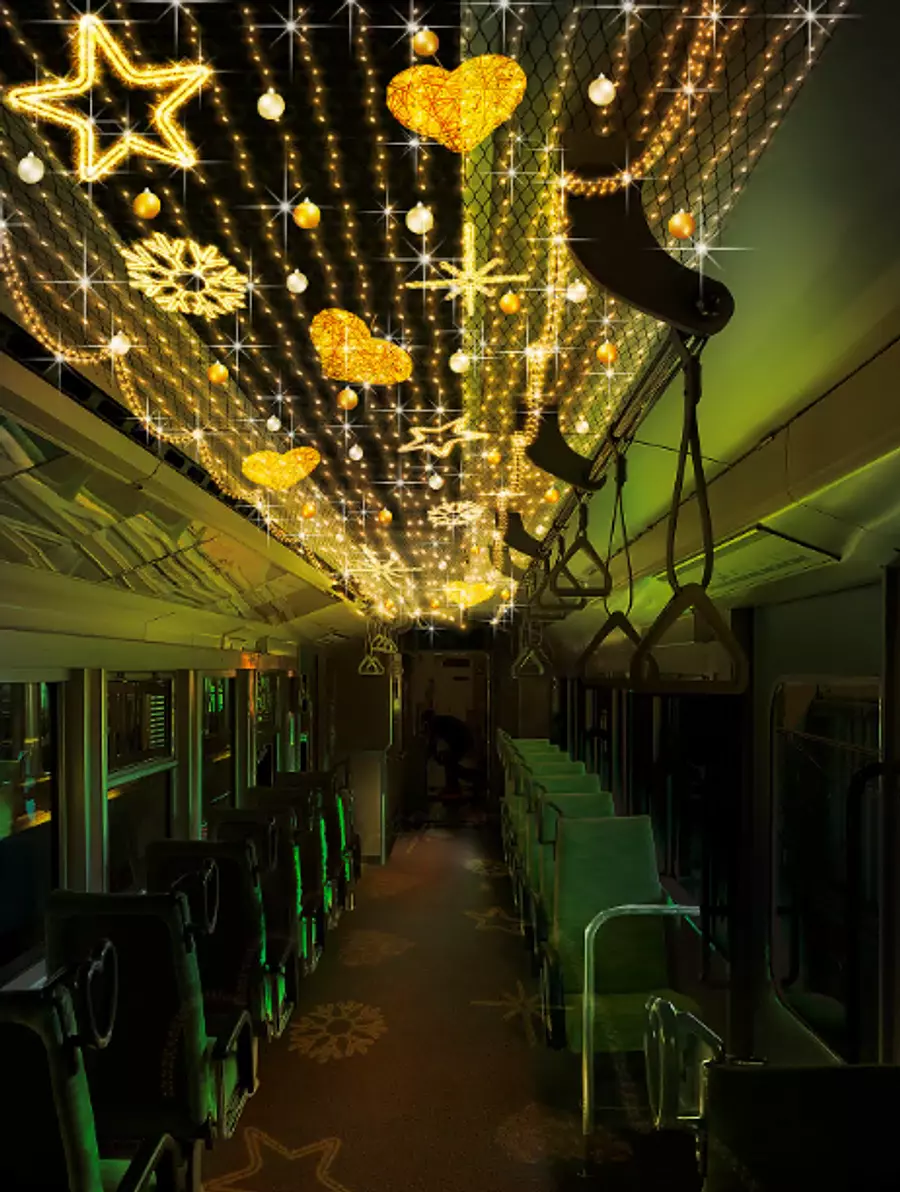 Yokkaichi Asunarou Railway Illumination Train