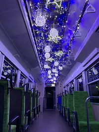 Tren de iluminación del ferrocarril Yokkaichi Asunarou