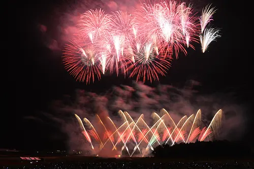 National fireworks festival dedicated to IseJingu
