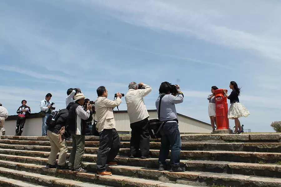 朝熊山春の撮影会