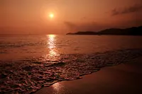 浜島の夕陽
