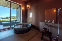 内風呂と露天風呂