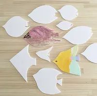 いろとり鳥をみんなでとばそう