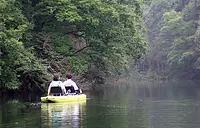 [For 2 people] “Foot rowing” kayak experience in VISON forest