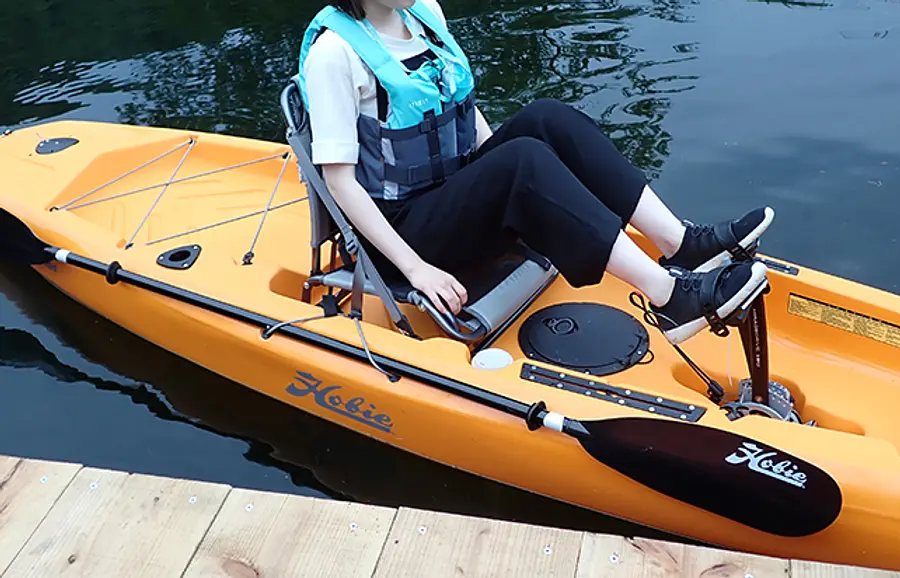 [For 2 people] “Foot rowing” kayak experience in VISON forest