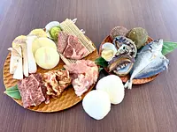 松阪牛&鮑付きBBQ