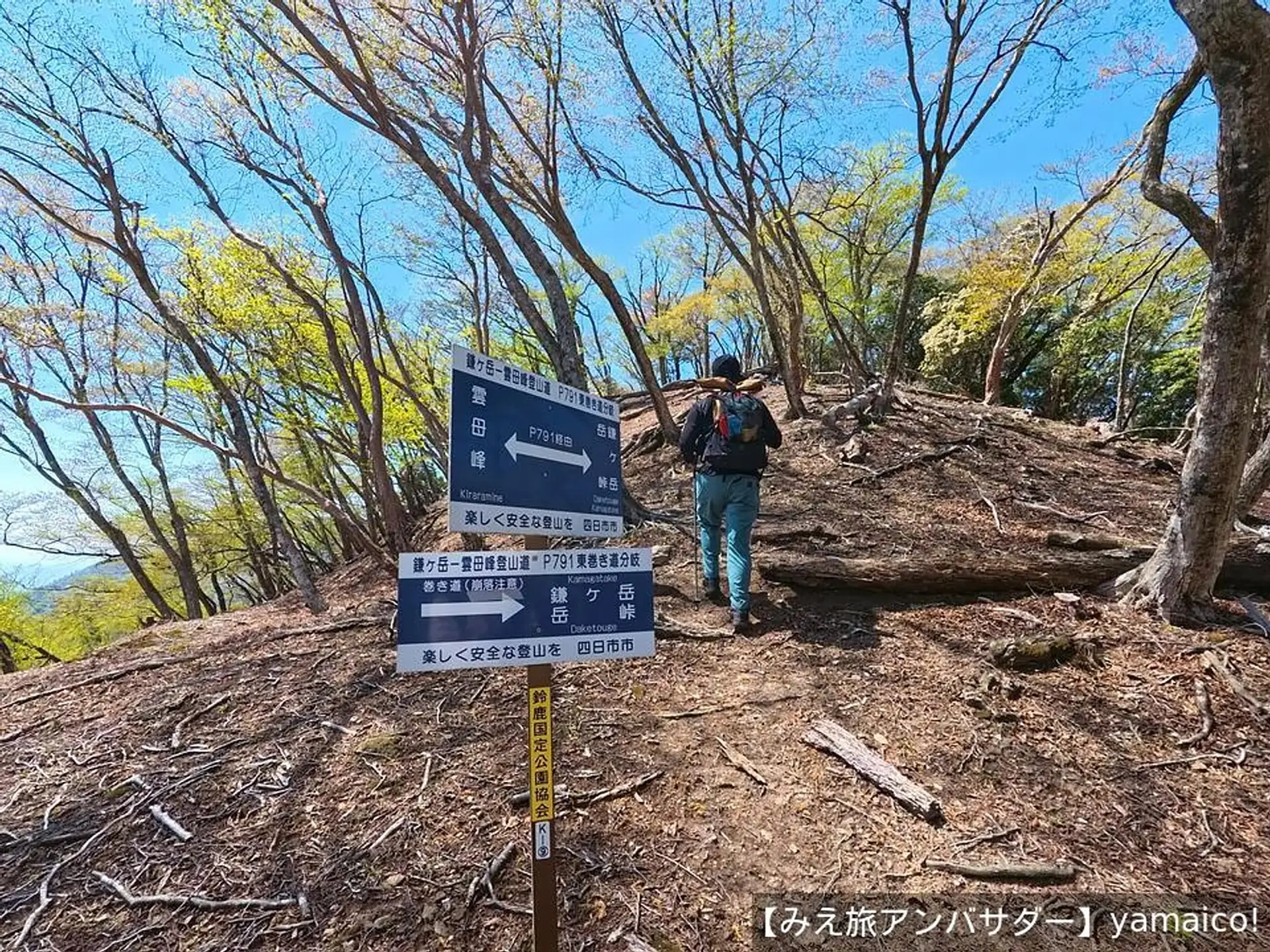  みえ旅アンバサダー Yamaico!　雲母峰