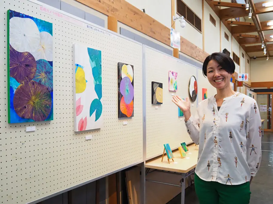 【展示】　ボタニーペインティング教室作品展